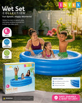 Intex Wet Set Collection 3-Ring Inflatable Kids Pool