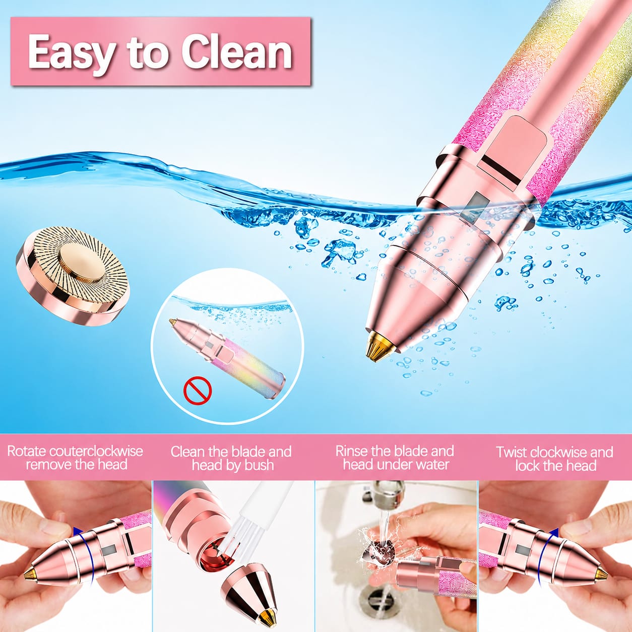 Battery Operated Eyebrow Trimmer
