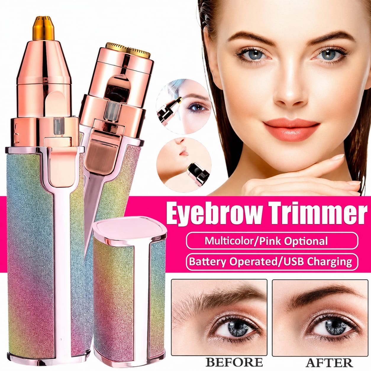 Battery Operated Eyebrow Trimmer